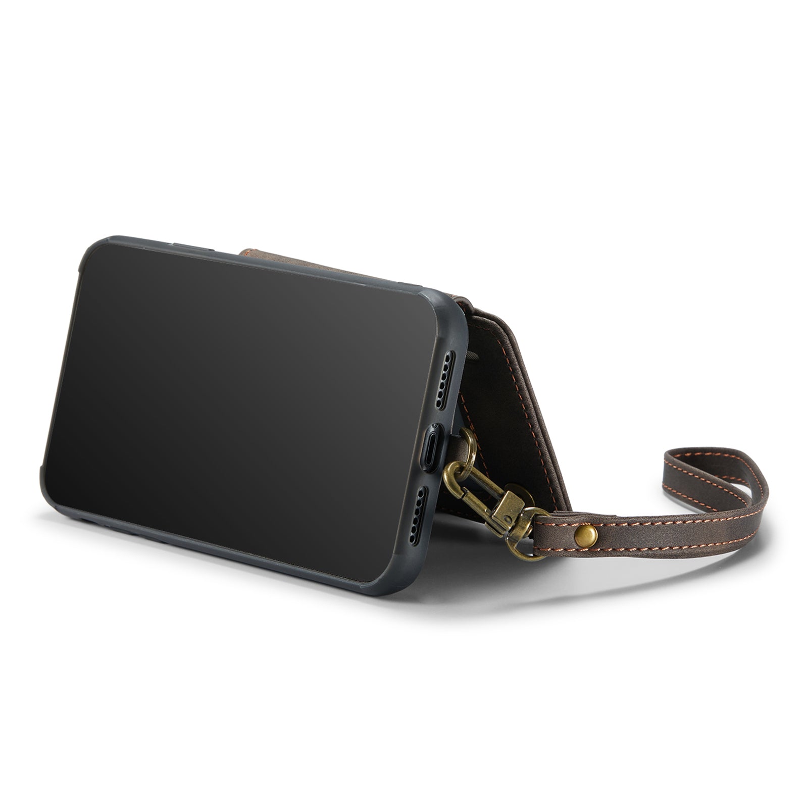 CASEME C20 Series for iPhone X XS 5.8 inch PU Leather Coated TPU Shockproof Phone Cover RFID Blocking Wallet Zipper Pocket Phone Case with Kickstand CASEME C20 Series for iPhone X XS 5.8 inch PU Leather Coated TPU Shockproof Phone Cover RFID Blocking Wallet Zipper Pocket Phone Case with Kickstand